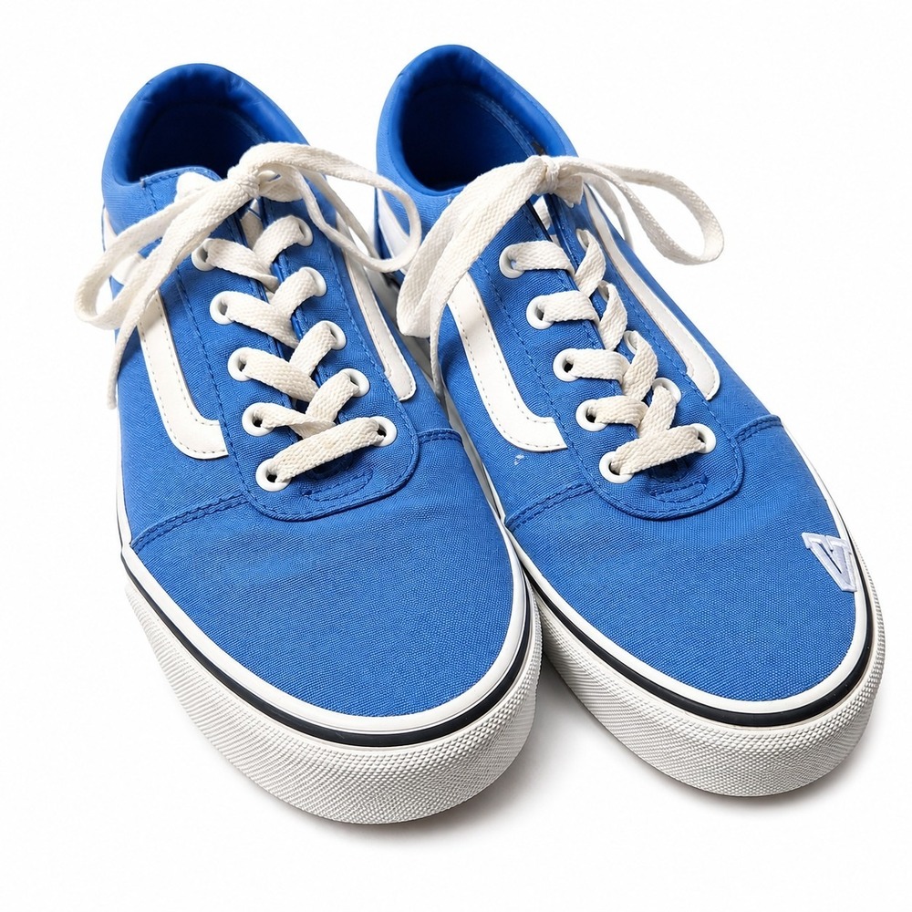 VANS Old Skool Sneaker Womens/11 Mens/9.5 Cobalt Blue Classic Retro Skater Y2K